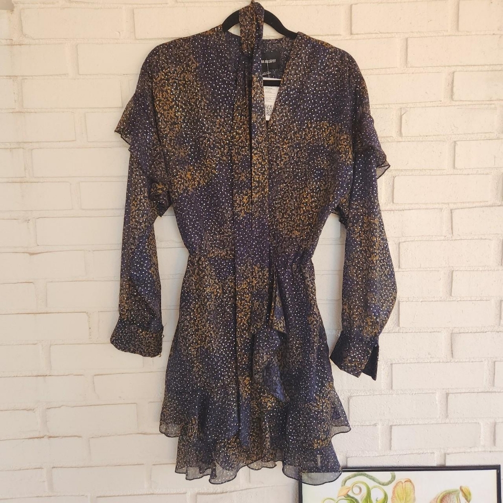 Designer funky mini dress